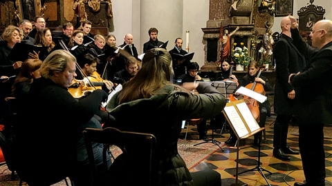 Fauré Requiem - Libera Me, St. Thomas, Prague